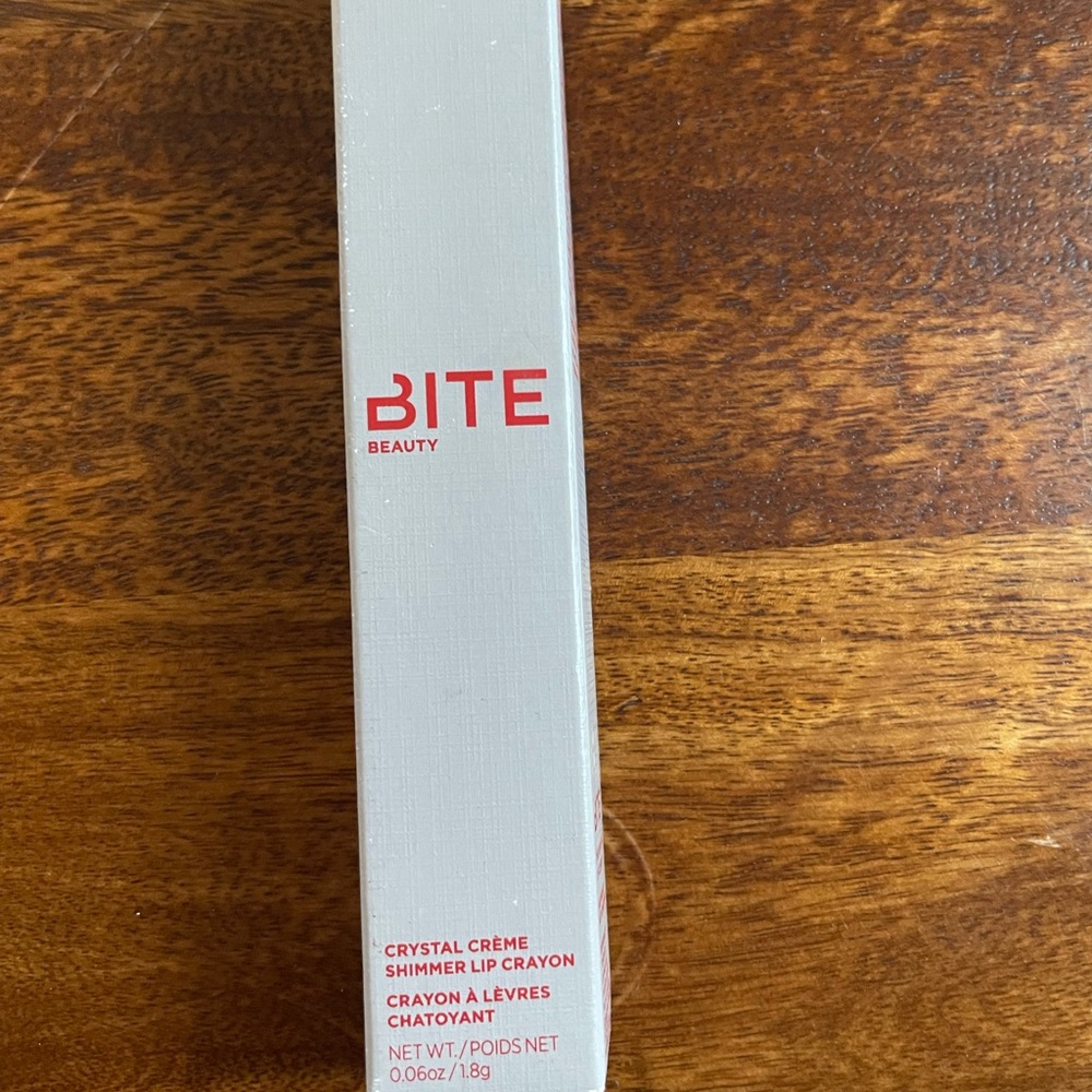 Bite Beauty Crystal Creme Shimmer Lip Crayon in Molten Chocolate
